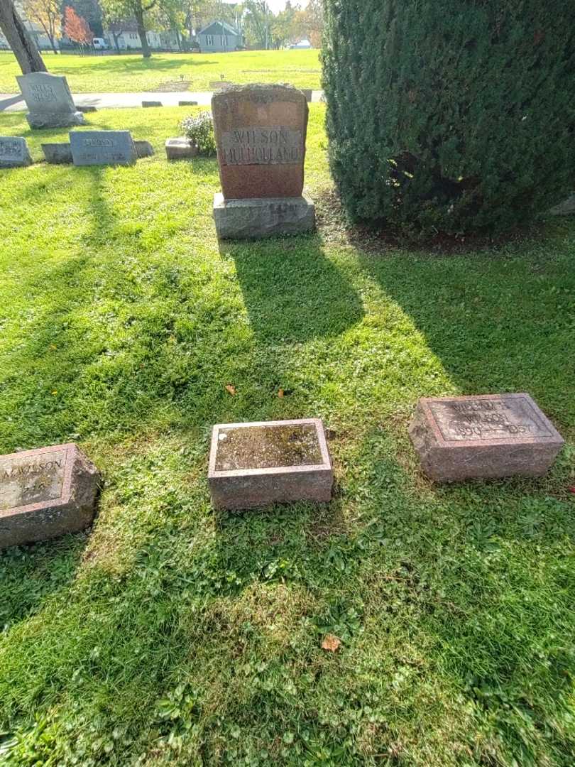 George H. Wilson's grave. Photo 2