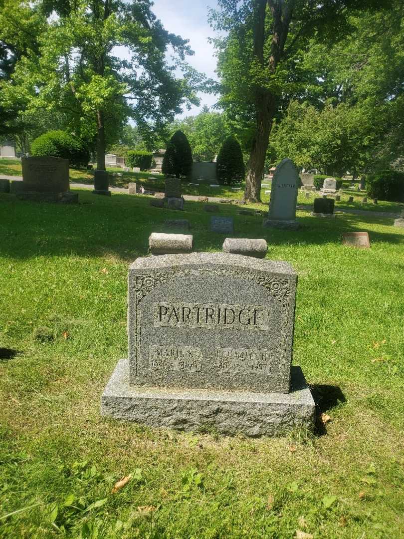 Charles H. Partridge's grave. Photo 2