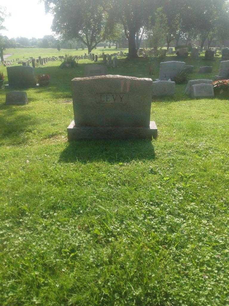 George Levy's grave. Photo 1