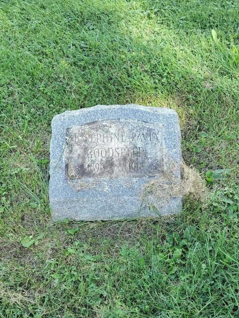 Josephine M. Ravia Goodspeed's grave. Photo 2