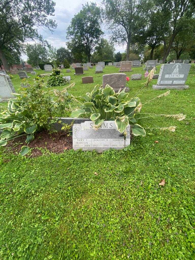 Dawn F. Barton's grave. Photo 1