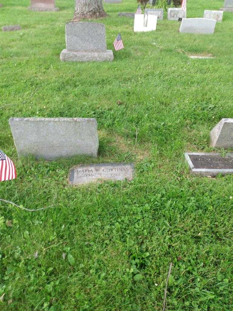 Maria D. Cortinas's grave. Photo 1