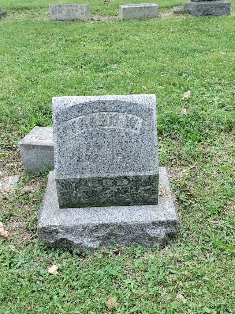 Frank W. Tutay's grave. Photo 2