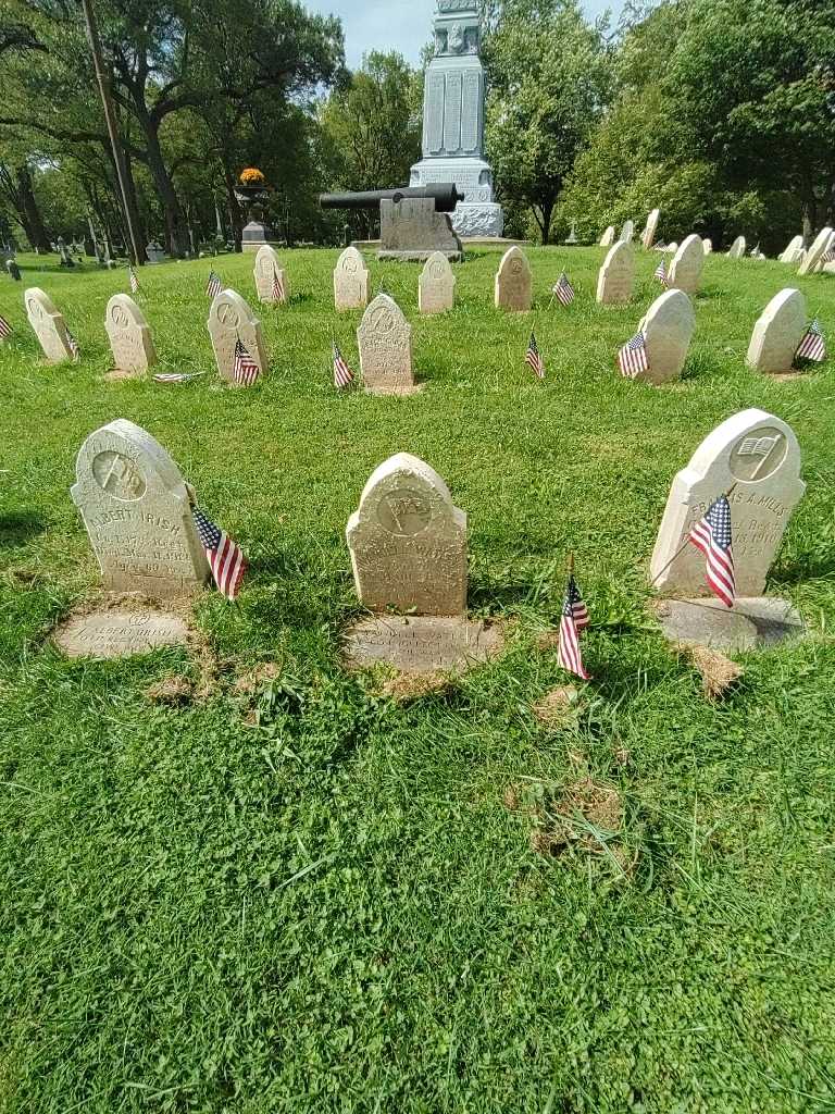 Wandell Watley's grave. Photo 1