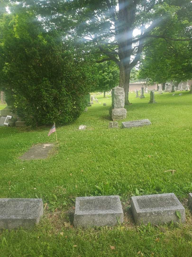 Phillip Falk's grave. Photo 2