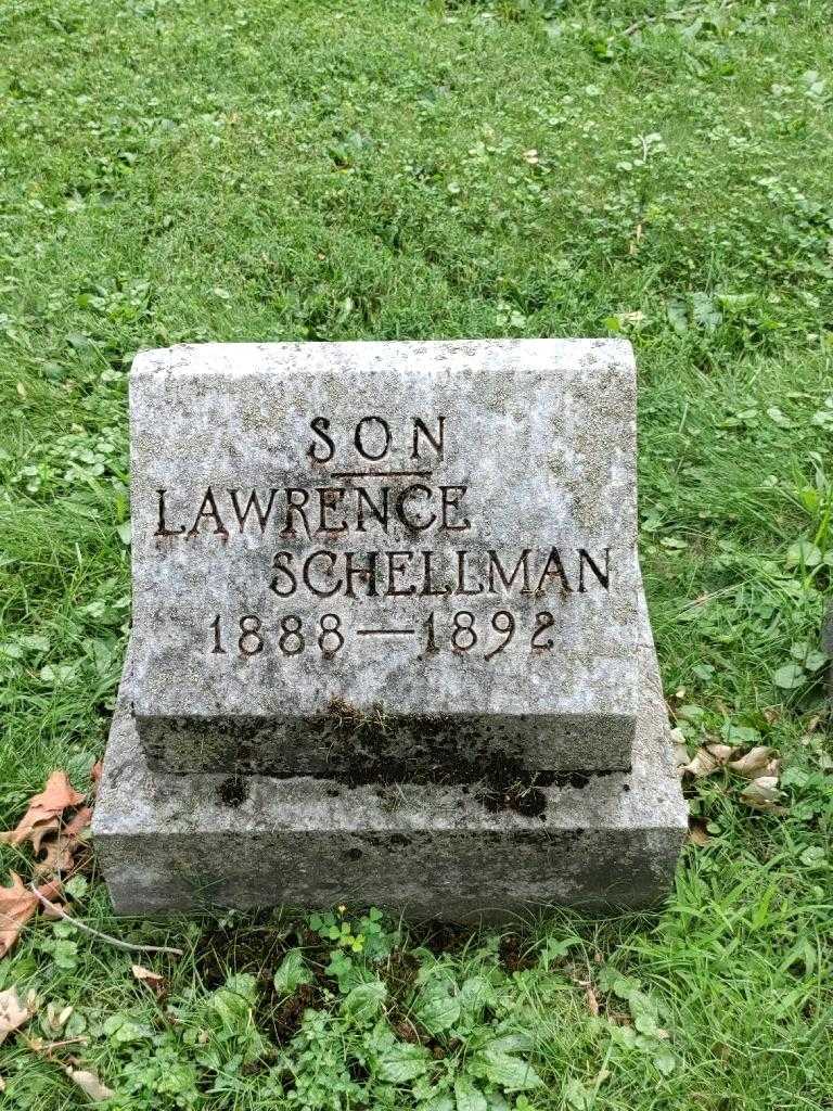 Lawrence Joseph Schellman's grave. Photo 3