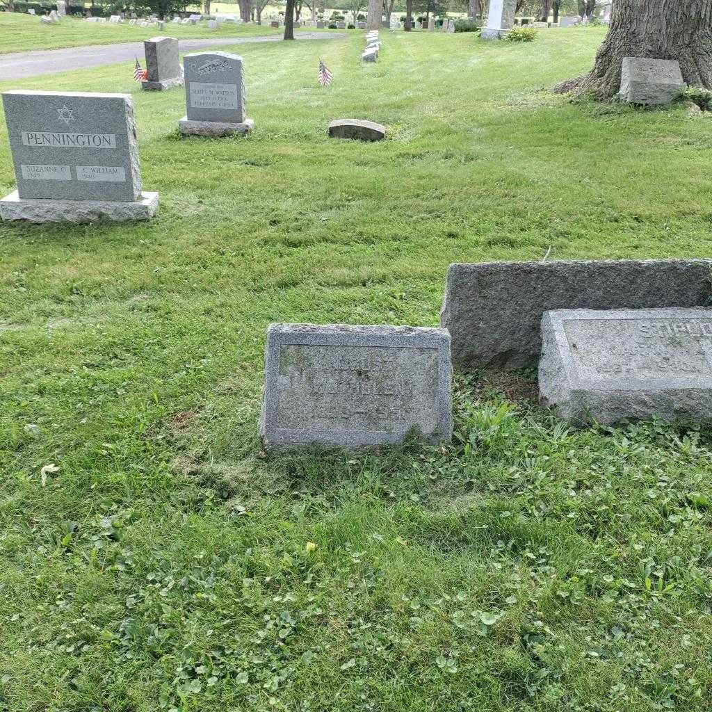 August Wutholen's grave. Photo 1