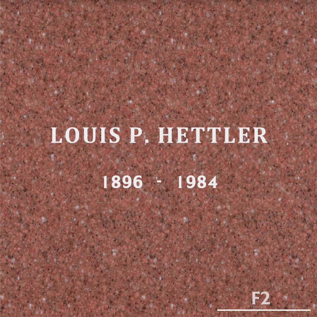 Louis P. Hettler's grave