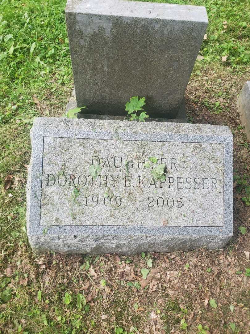 Dorothy E. Kappesser's grave. Photo 3