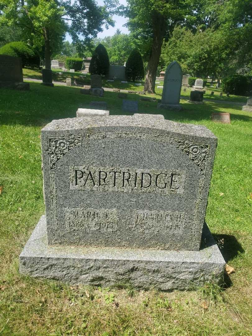 Charles H. Partridge's grave. Photo 3