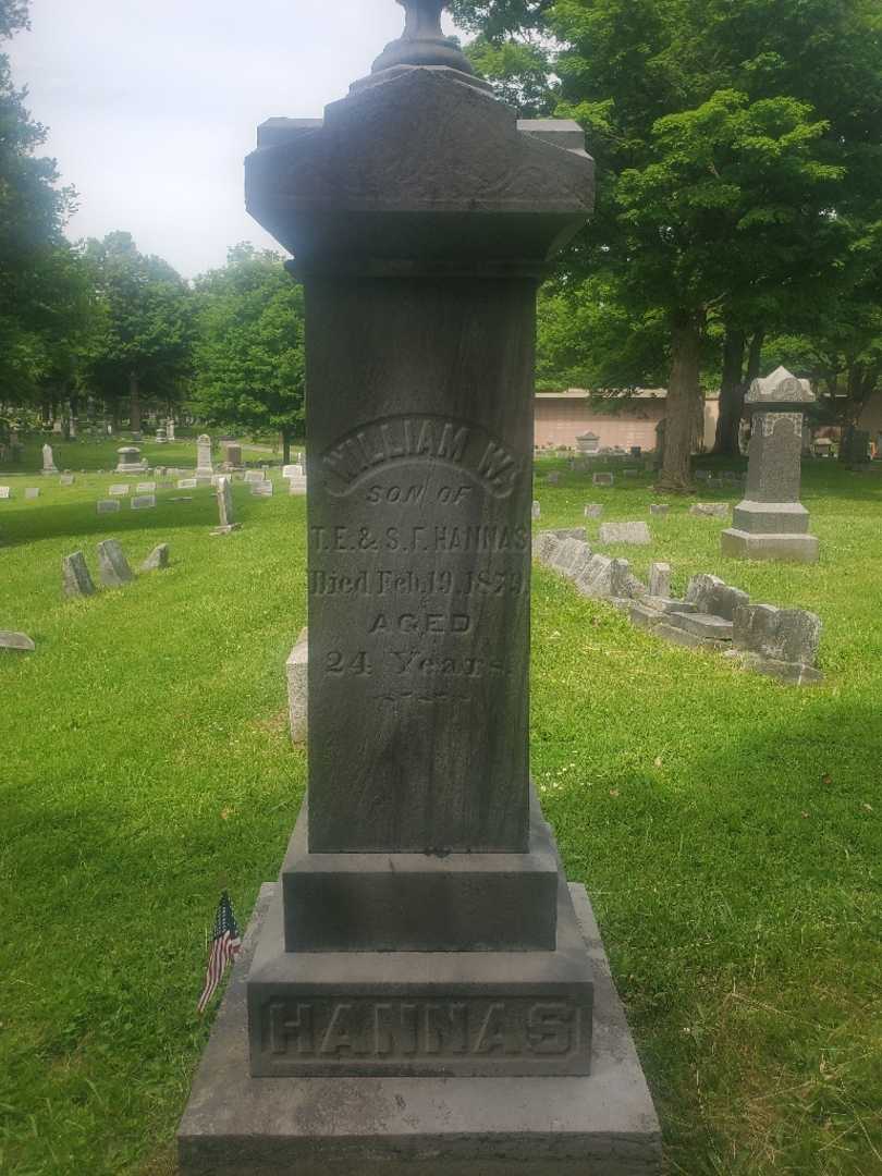 William W. Hannas's grave. Photo 3