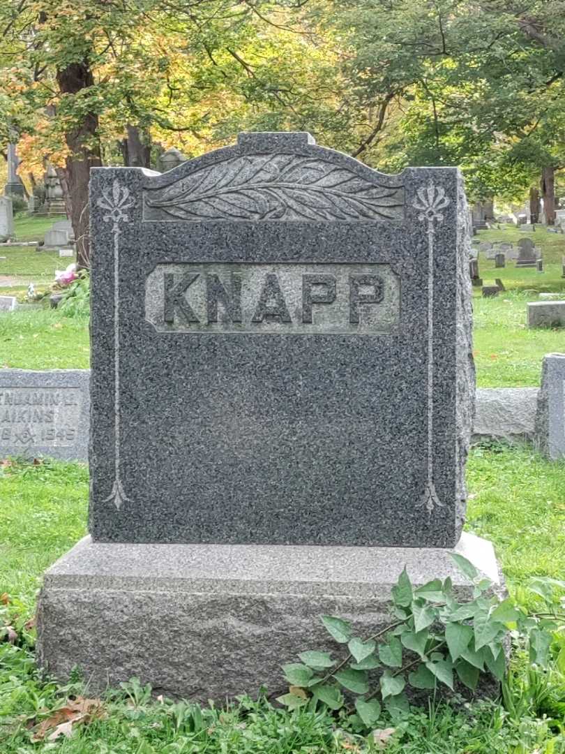 Katherine L. Knapp's grave. Photo 4