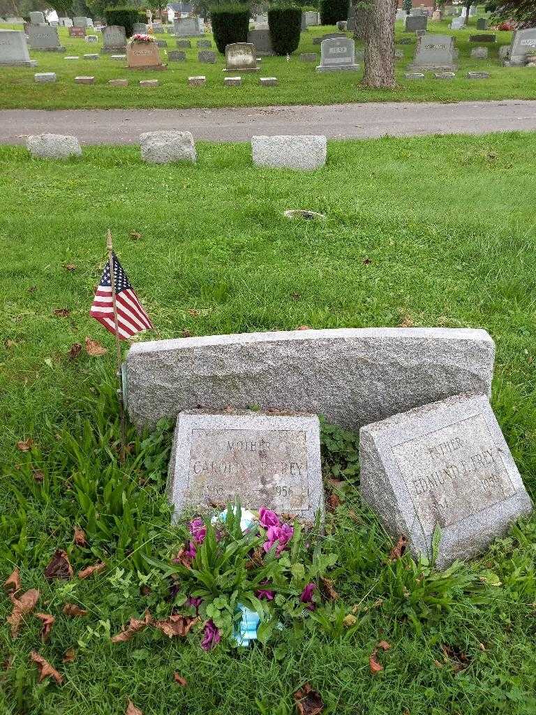 Caroline R. Frey's grave. Photo 1