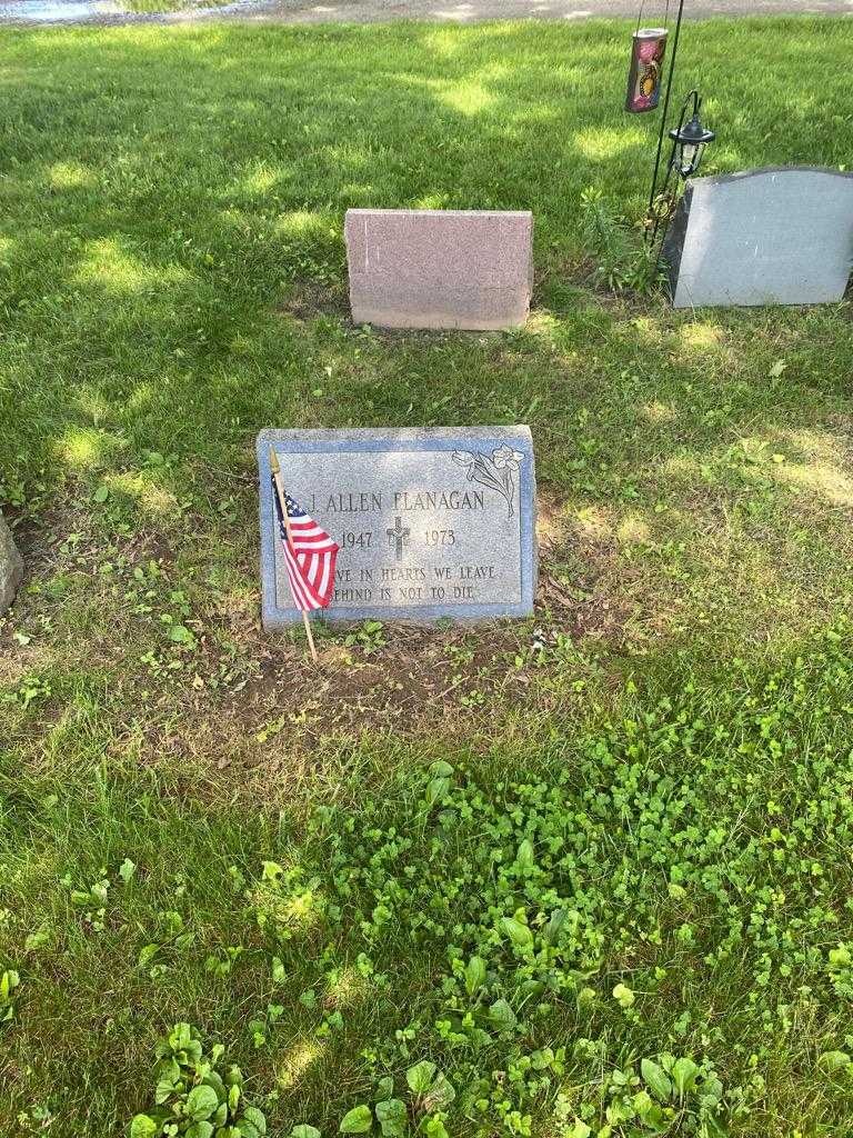 Allen J. Flanagan's grave. Photo 2