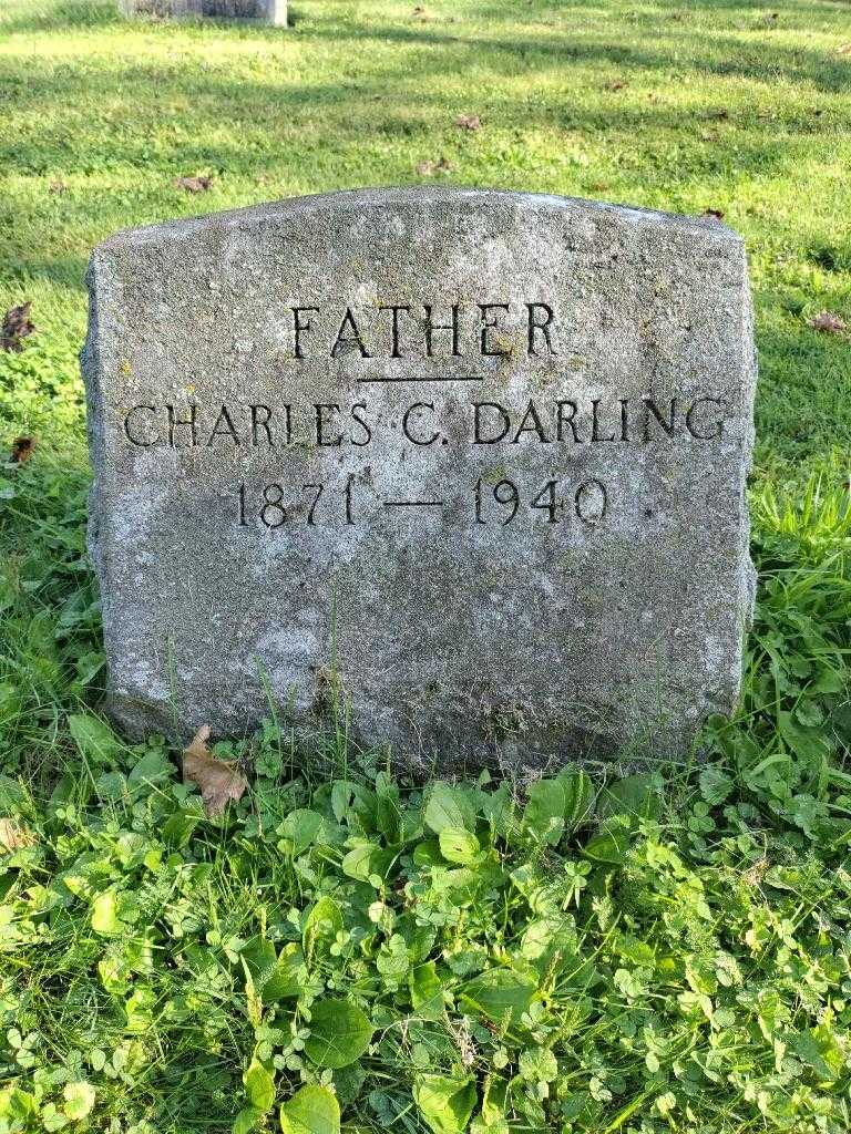 Charles C. Darling's grave. Photo 3