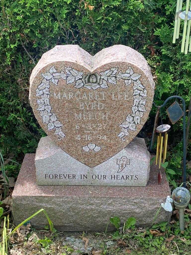 Margaret Lee Byrd Meech's grave. Photo 3