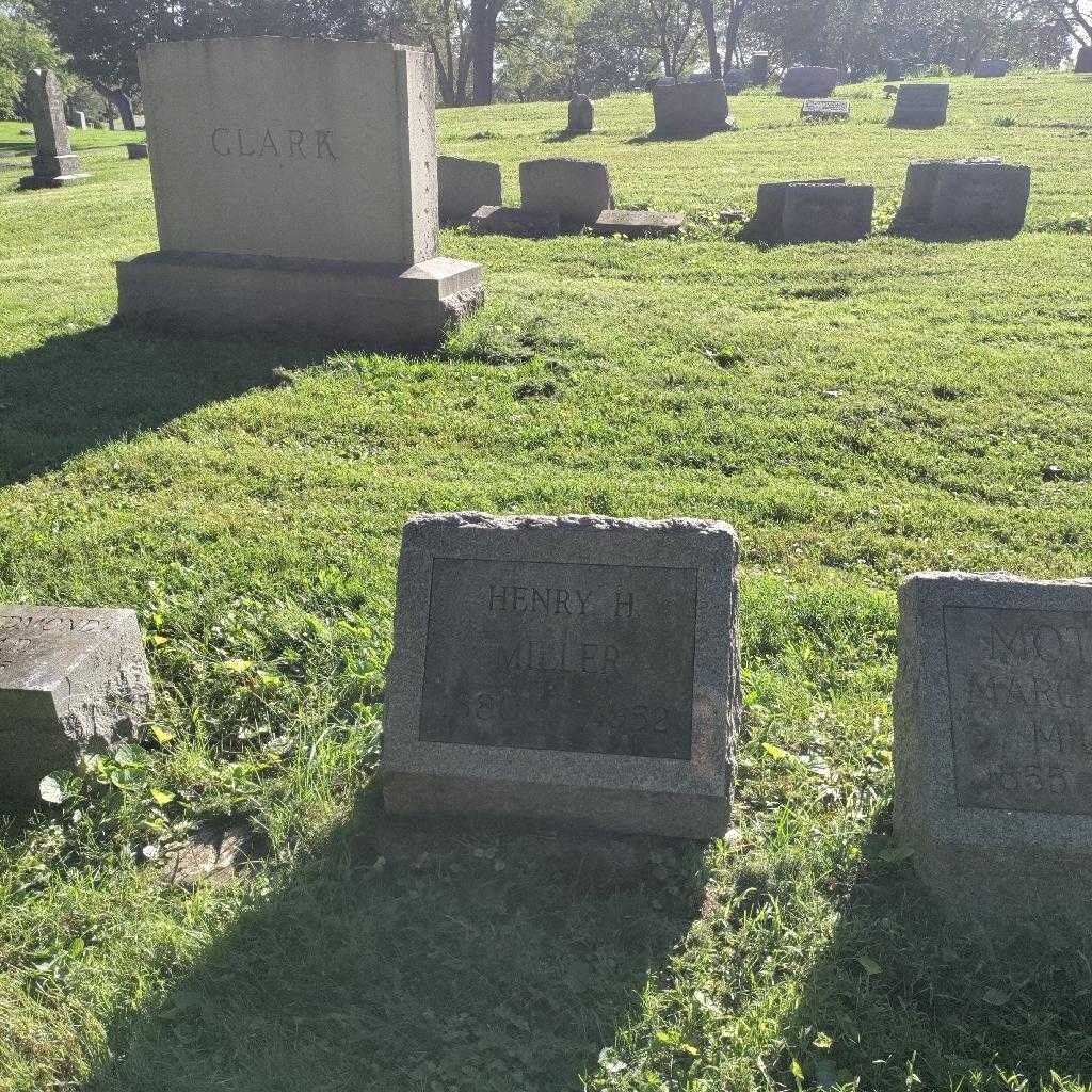 Henry H. Miller's grave. Photo 2