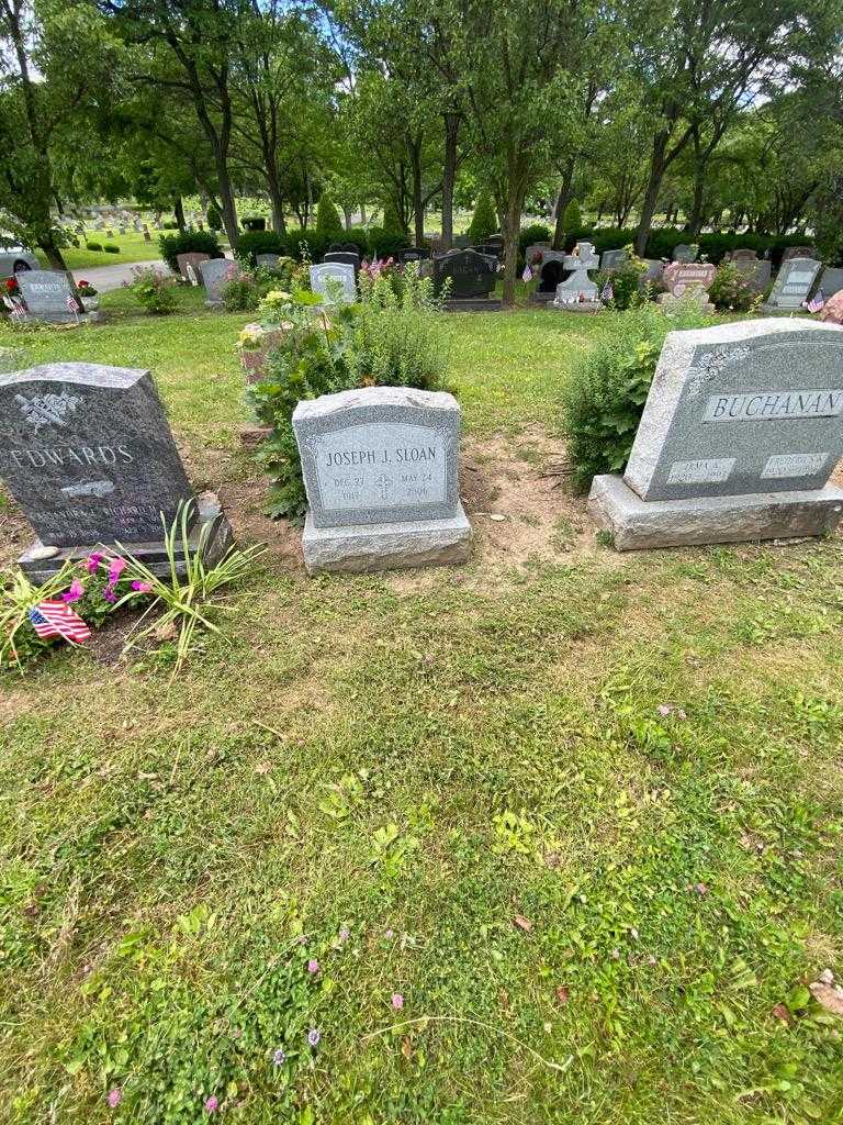 Joseph J. Sloan's grave. Photo 1