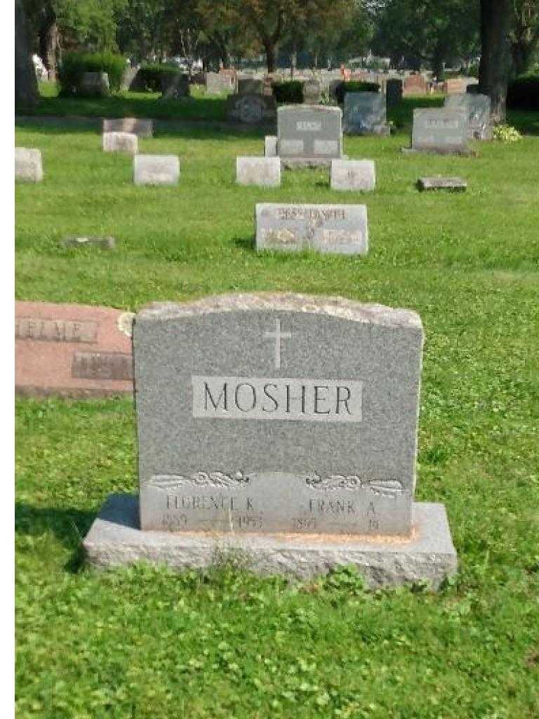 Florence K. Mosher's grave. Photo 3