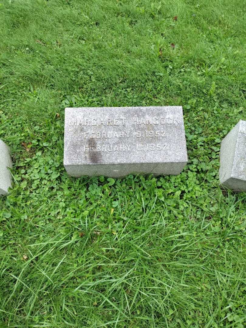 Margaret Hancock's grave. Photo 2