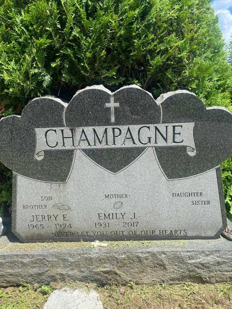 Emily J. Champagne's grave. Photo 3