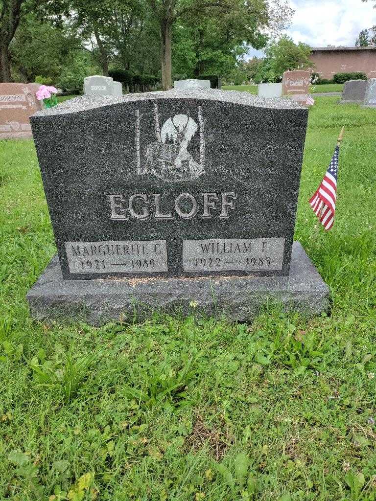 William F. Egloff's grave. Photo 2