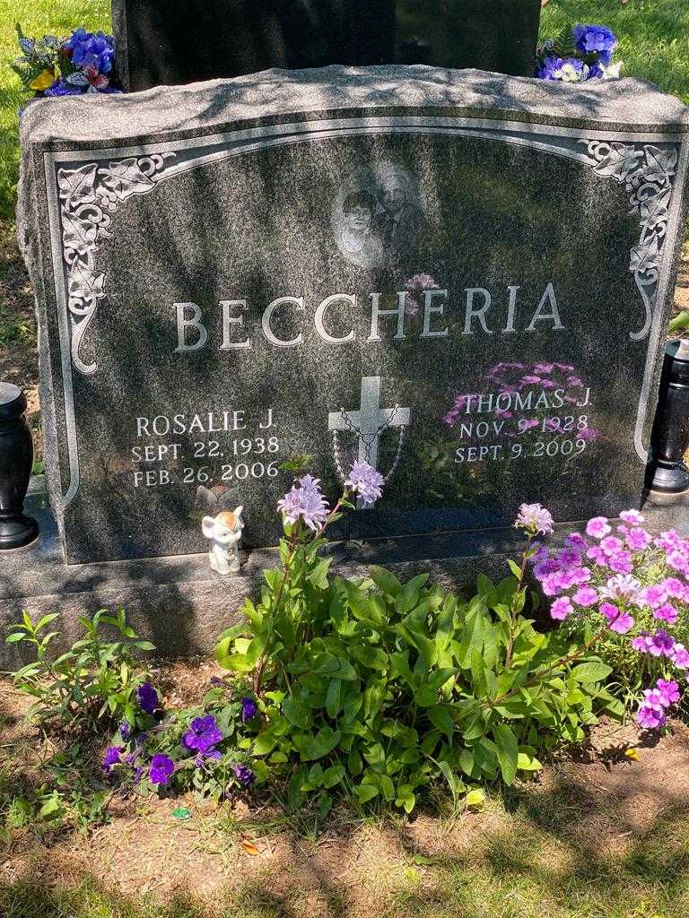 Rosalie J. Beccheria's grave. Photo 3