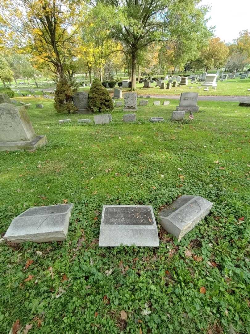Marie A. Stilwell's grave. Photo 1
