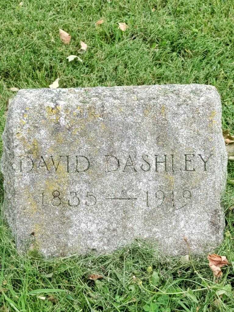 David Dashley's grave. Photo 3