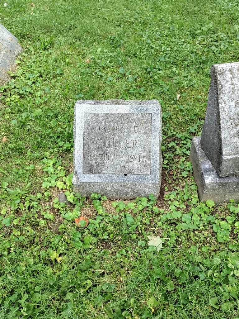 James D. Fuller's grave. Photo 2