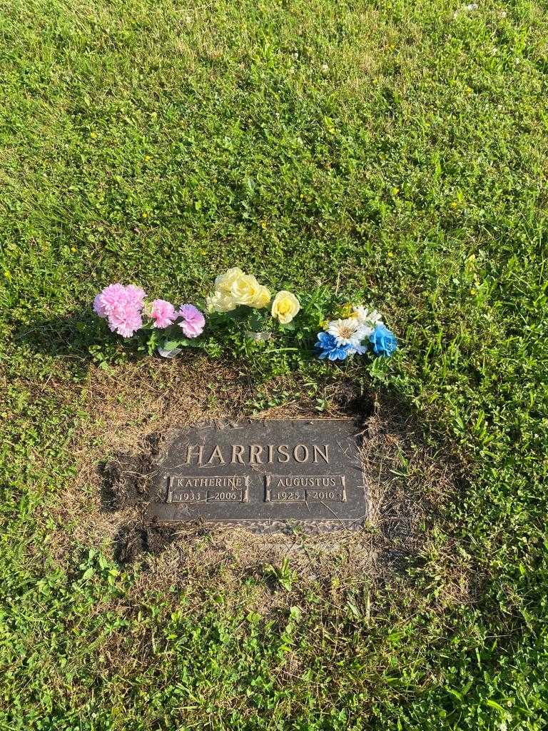 Katherine Harrison's grave. Photo 2