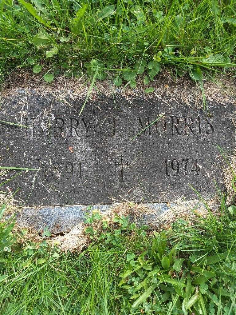 Harry J. Morris's grave. Photo 2