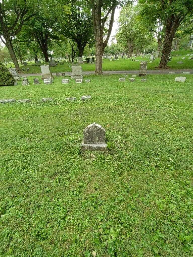 Edward A. Hummel Miller's grave. Photo 1