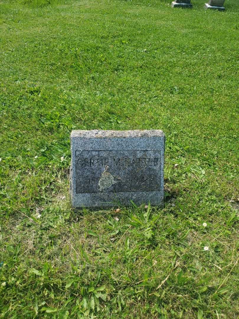 Gertrude M. "Gertie" Latter's grave. Photo 2