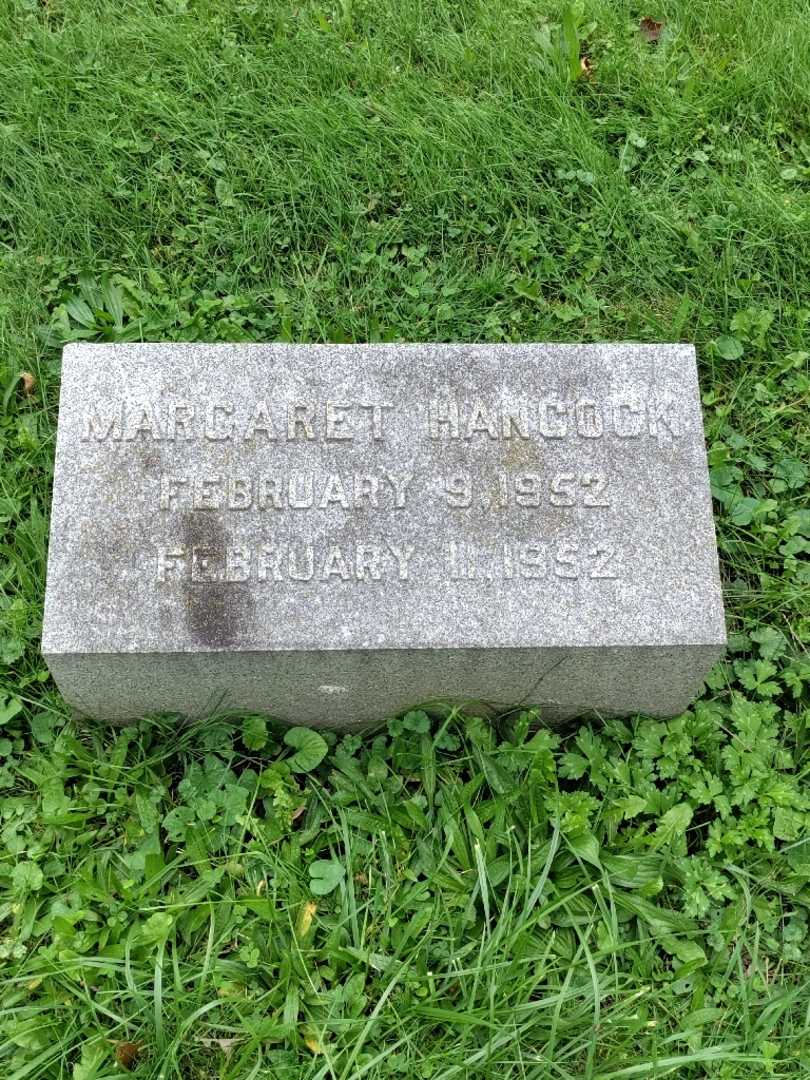 Margaret Hancock's grave. Photo 4