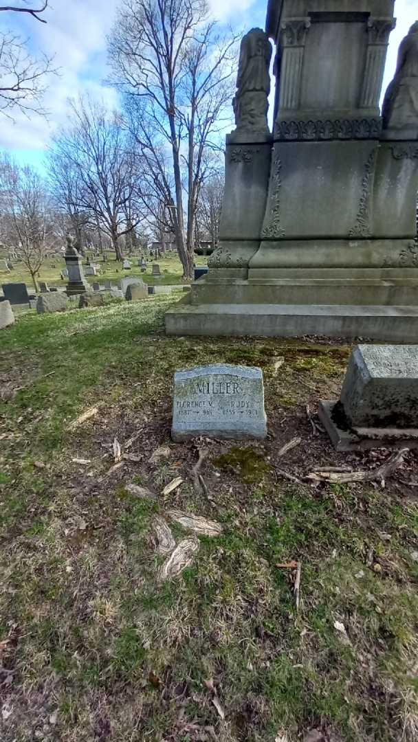 Rudolph "Rudy" Miller's grave. Photo 15