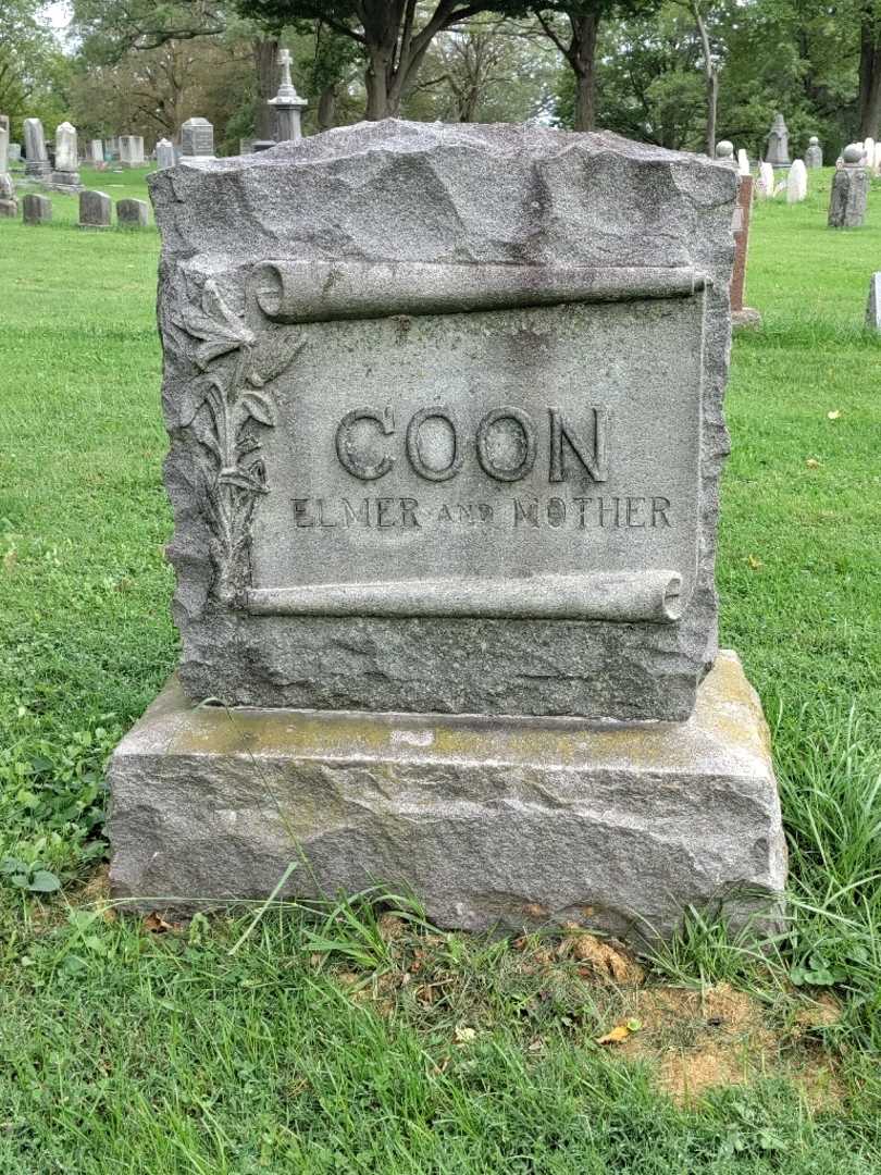 Elmer A. Coon's grave. Photo 2