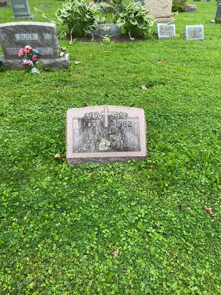 Lillie B. Jackson's grave. Photo 2