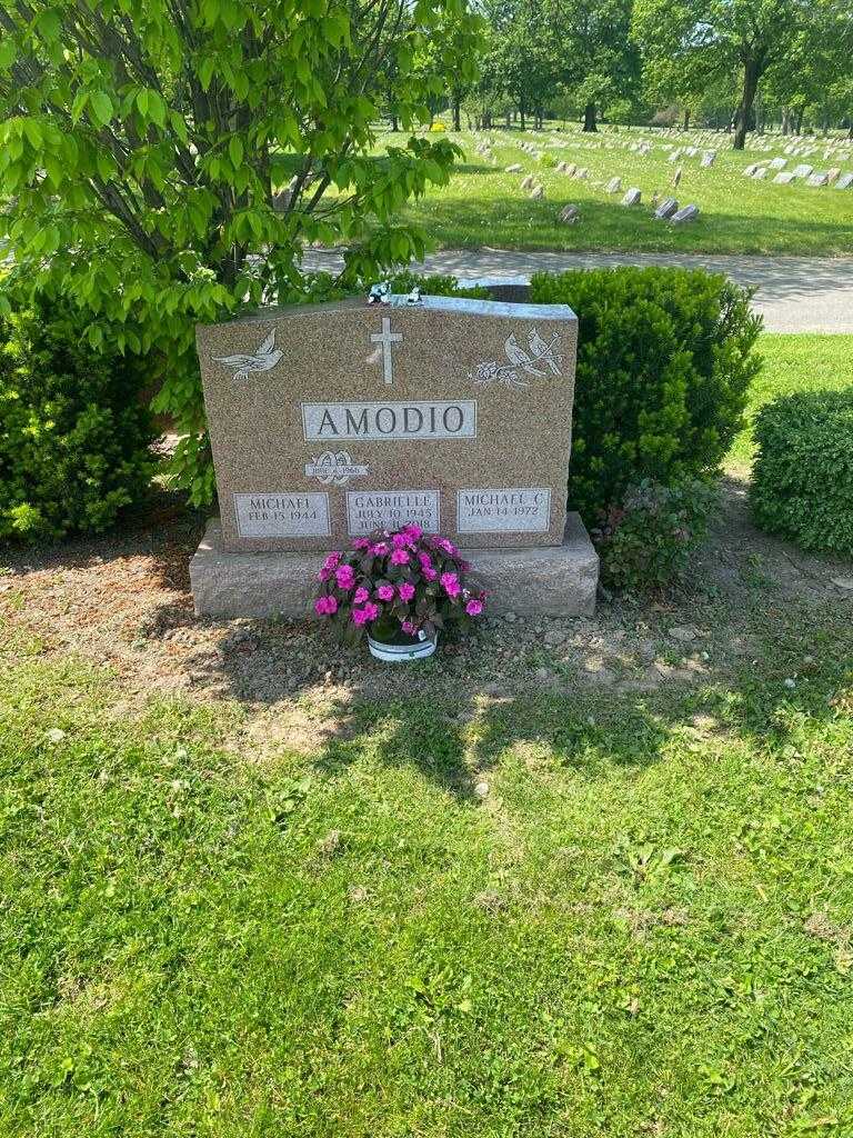 Gabrielle Amodio's grave. Photo 2