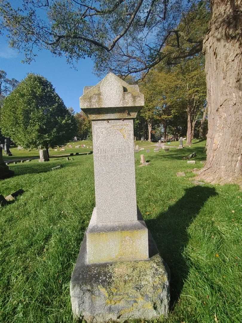 John Nelka's grave. Photo 1