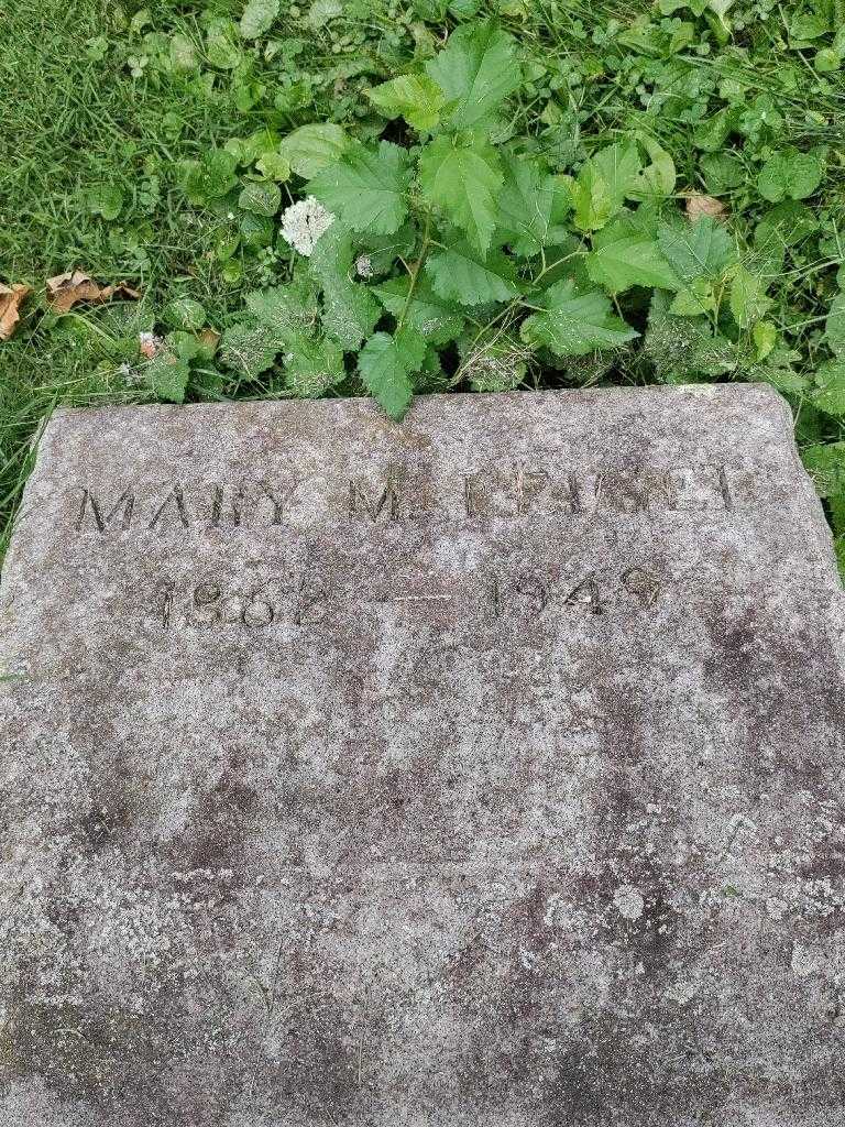 Mary M. Feigel's grave. Photo 3