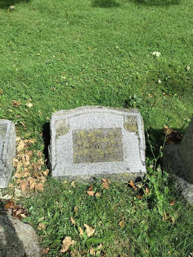 Augusta K. Harwood's grave. Photo 2