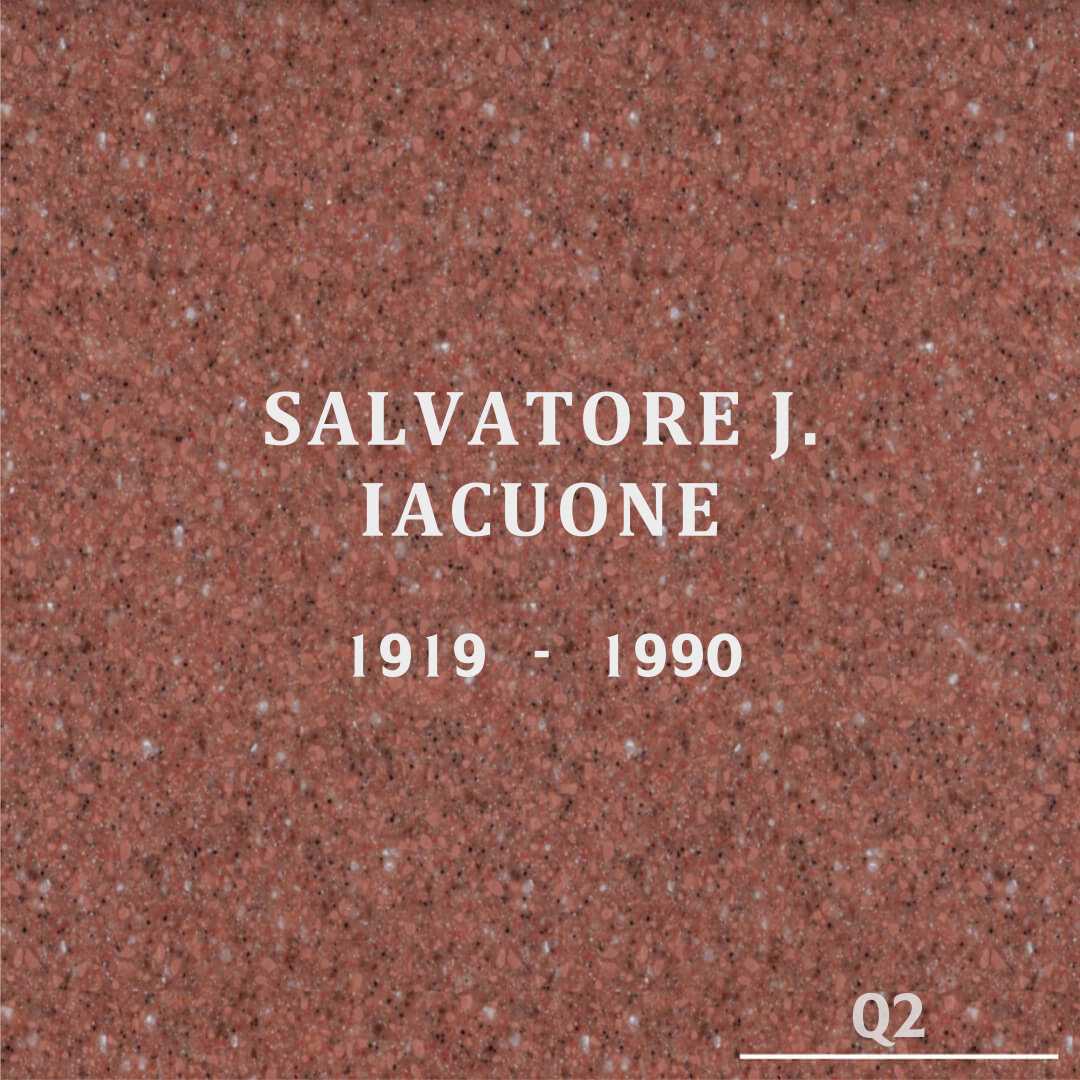 Salvatore J. Iacuone's grave