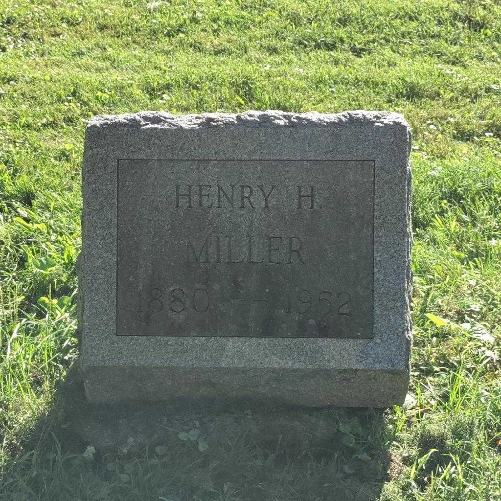 Henry H. Miller's grave. Photo 3