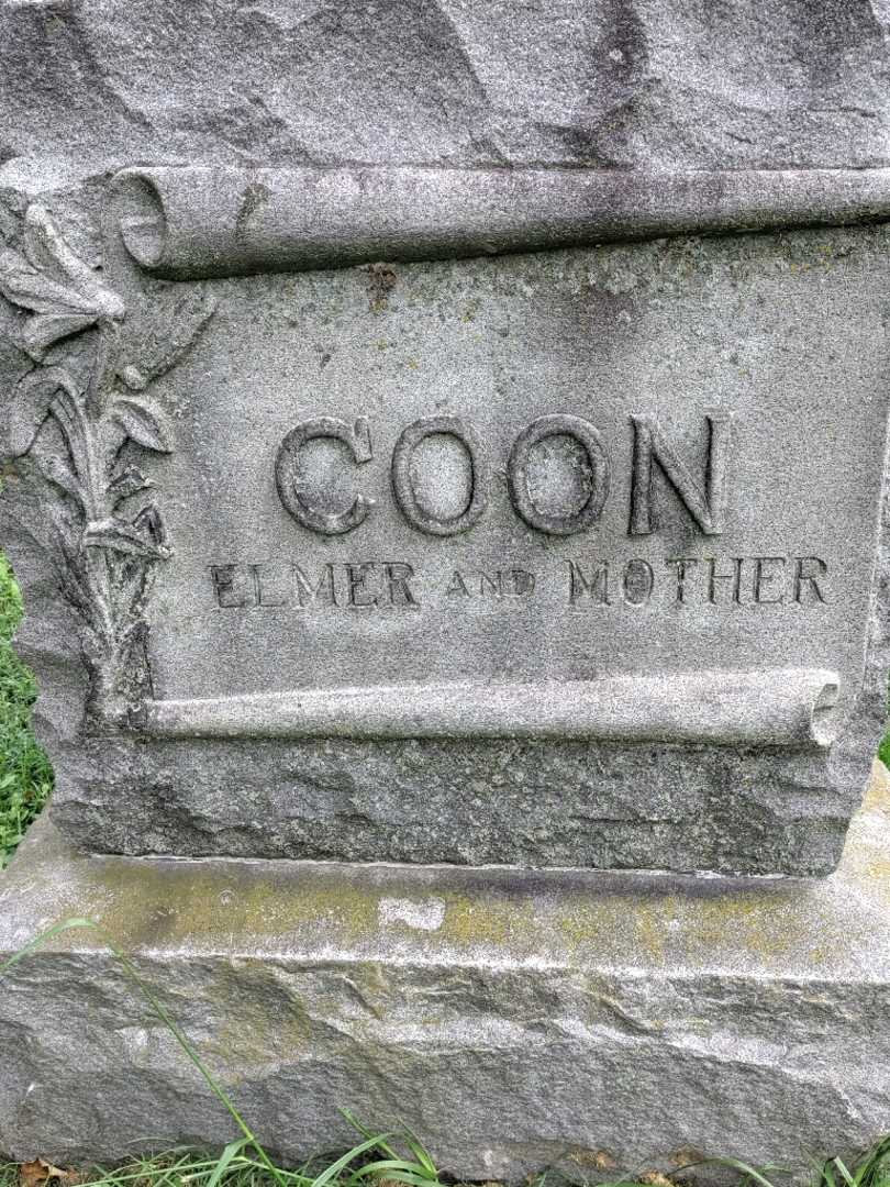 Elmer A. Coon's grave. Photo 3