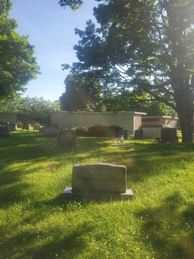 Wallace P. Vaughn's grave. Photo 2