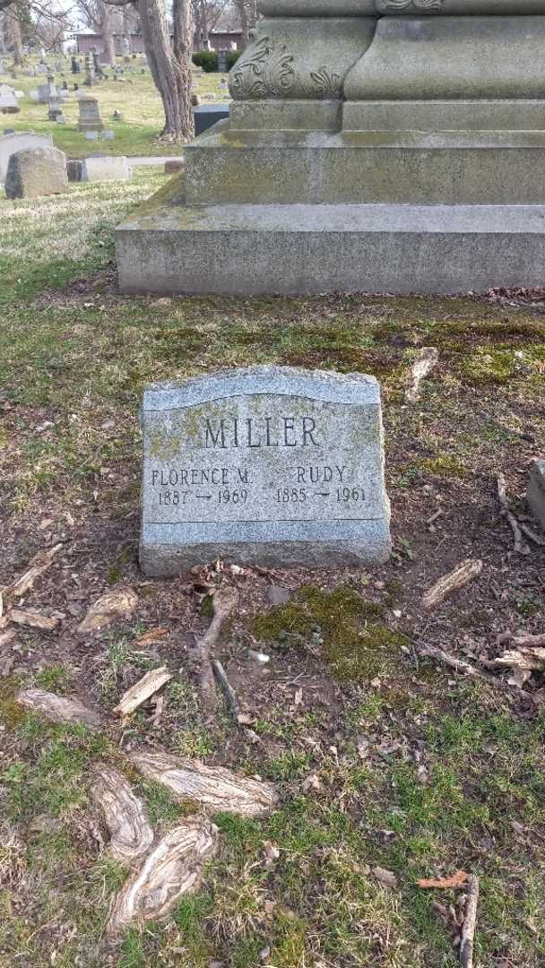 Rudolph "Rudy" Miller's grave. Photo 16