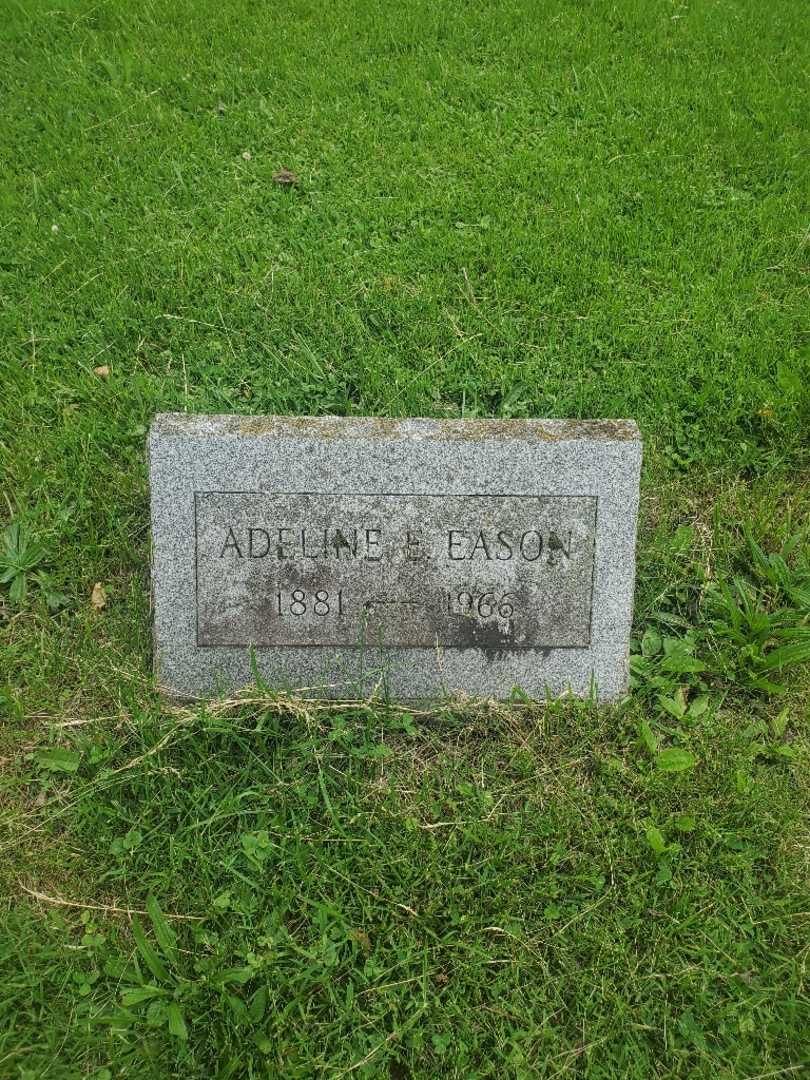 Adeline E. Eason's grave. Photo 3