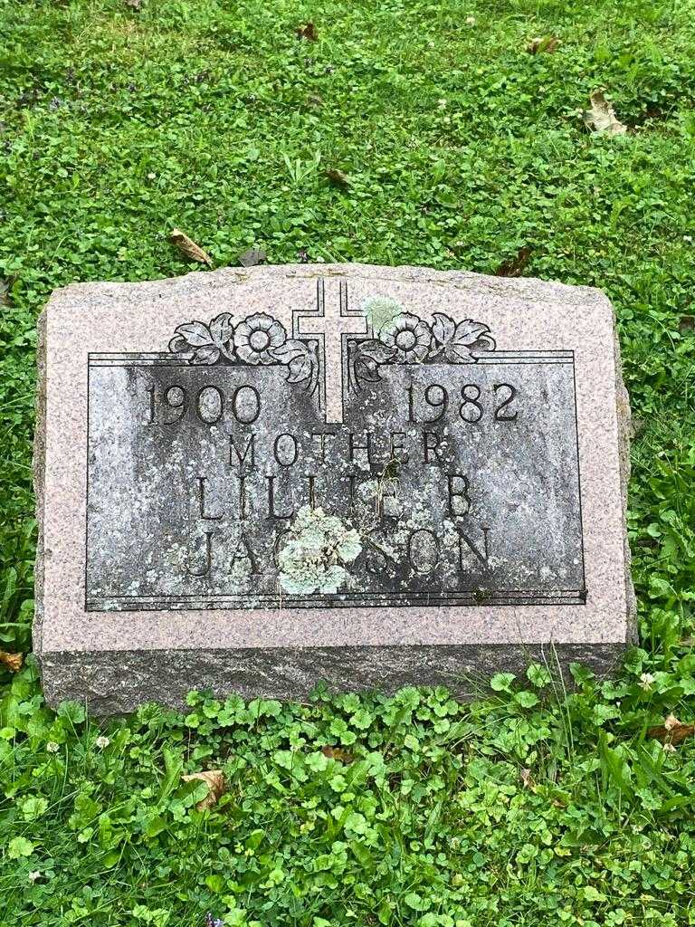 Lillie B. Jackson's grave. Photo 3