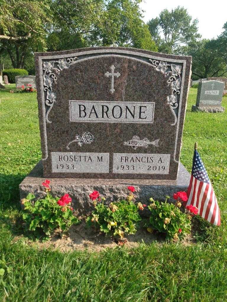 Francis A. Barone's grave. Photo 3